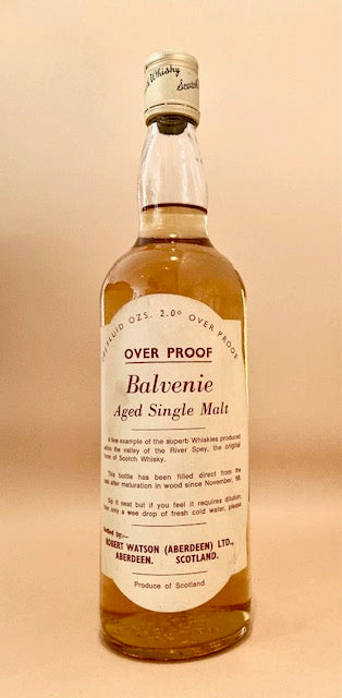 Balvenie Over Proof Aged Single Malt